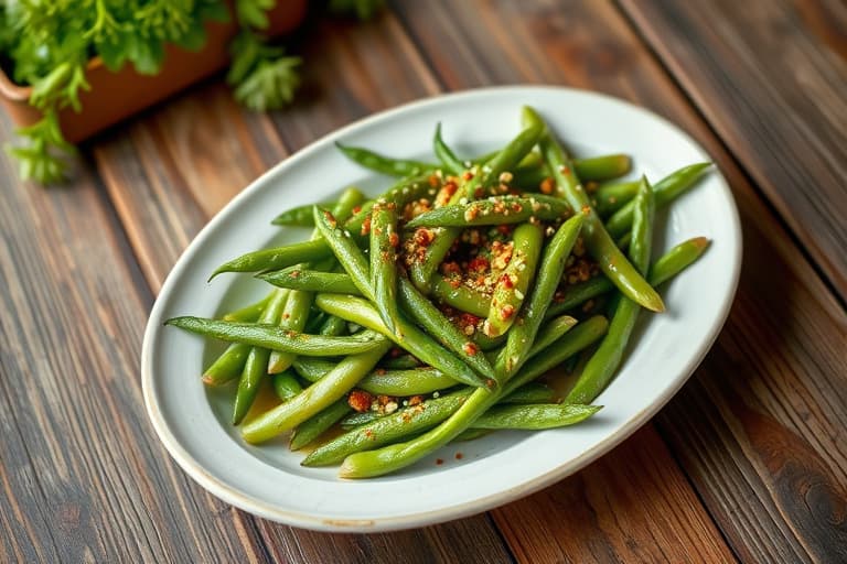 Salt- og pepper-Edamame (soyabønner i belgen)