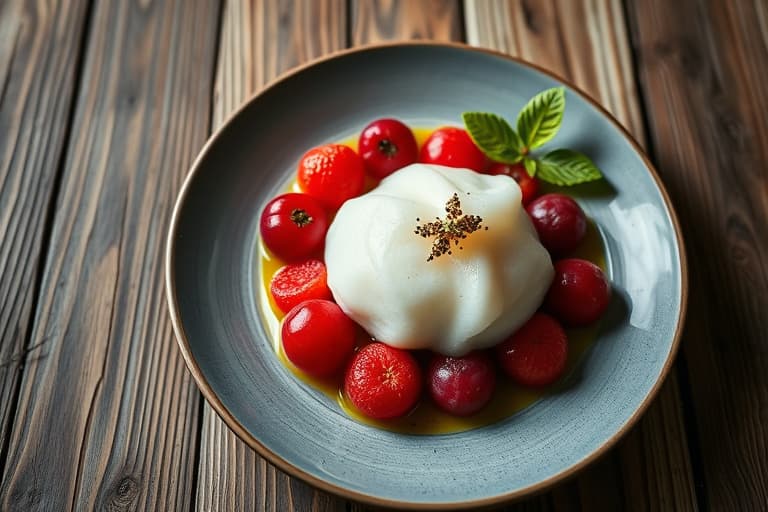 Kefir- og honningsorbet i grapefruktbåter