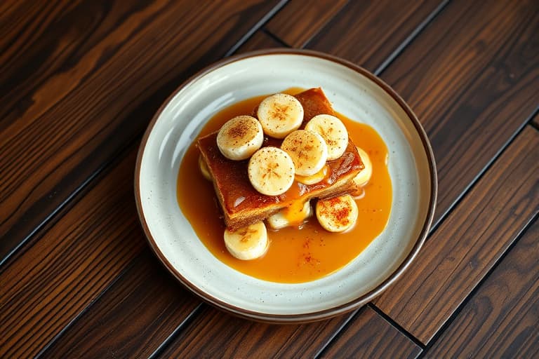Bananas Foster-kaffeparfaiter
