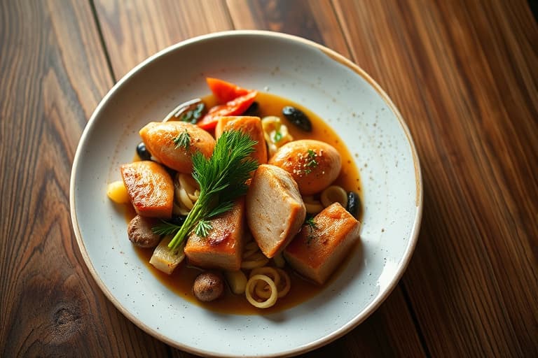 Rosmarinbakte grønnsaker