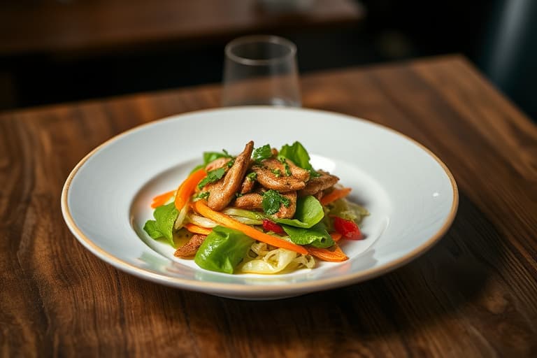 Bok Choy med storfekjøtt