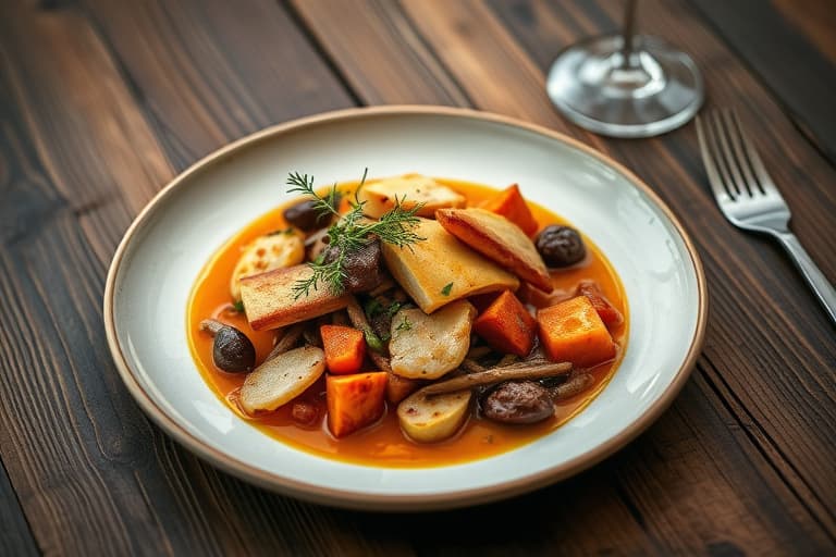 Alt-Graingrøt med pølser og druer