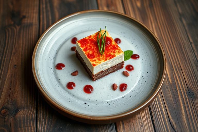 Rødt, hvitt og blått iskremkake