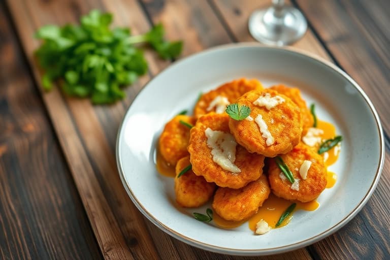 Vidalia-løkfritters