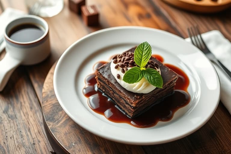 Sjokolade- og kanelkaffekake