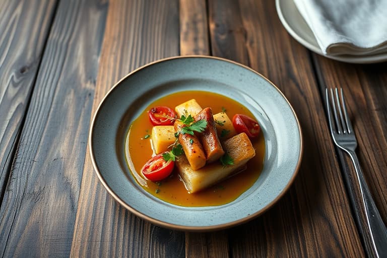 And med andebryst med portvinsaus