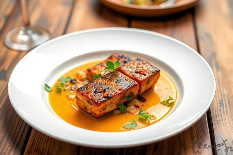 Reker Tikka med fersk mangochutney