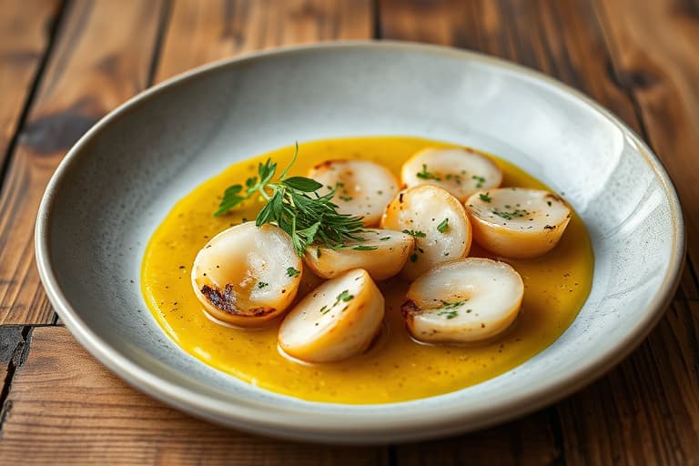 Krydret fennikel- og sitronmignonette med Meyer-sitron