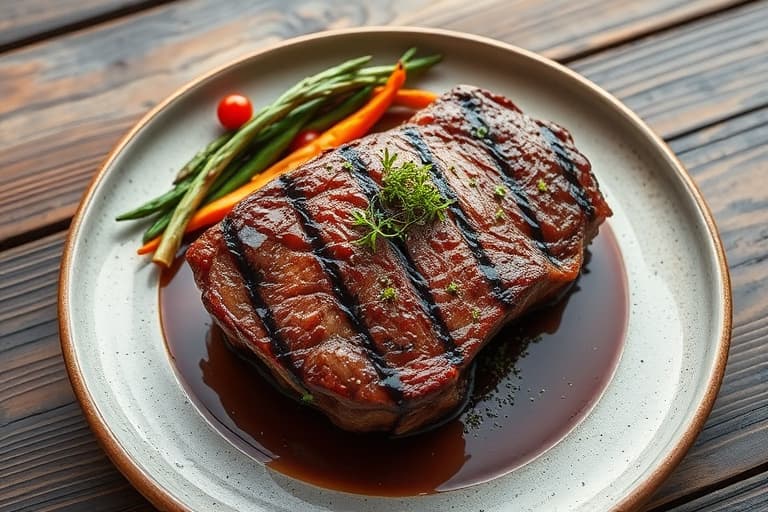 Salt- og pepperstekt ribeye