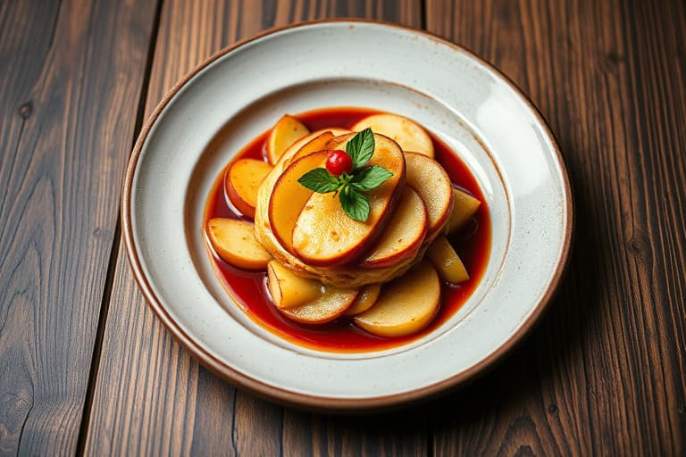 Apple opp-ned maiskakene