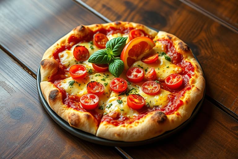 Pizza 6: Pan-frit Hawaii-pizza