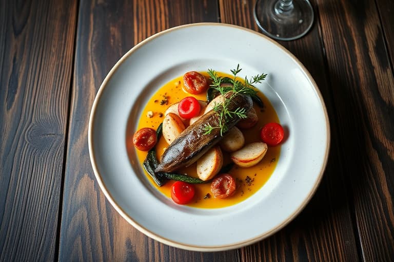 Spenat med rosiner og mandler