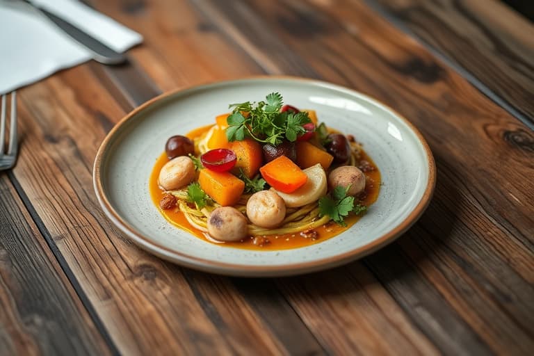 Mandel-, plomme- og ferskpie