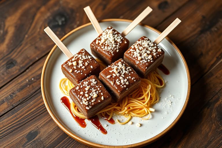 Frosne fudge-pops