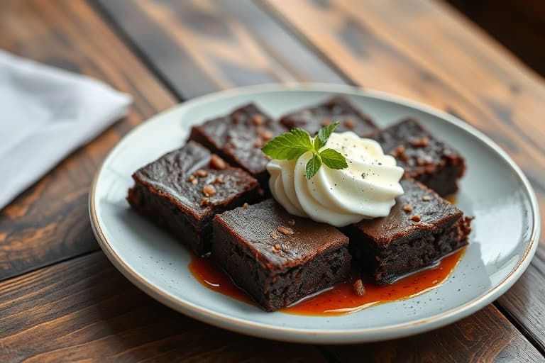 Veldig sjokoladeaktige sjokoladebrownies