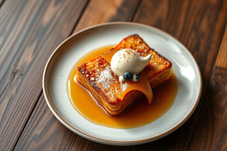 Praliné French Toast Brødpudding