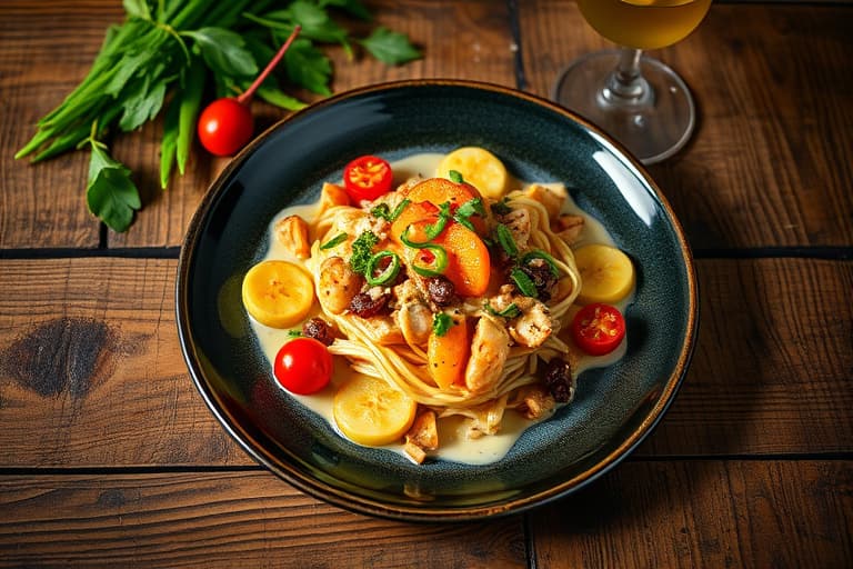 Biffsalat med poteter og cornichons