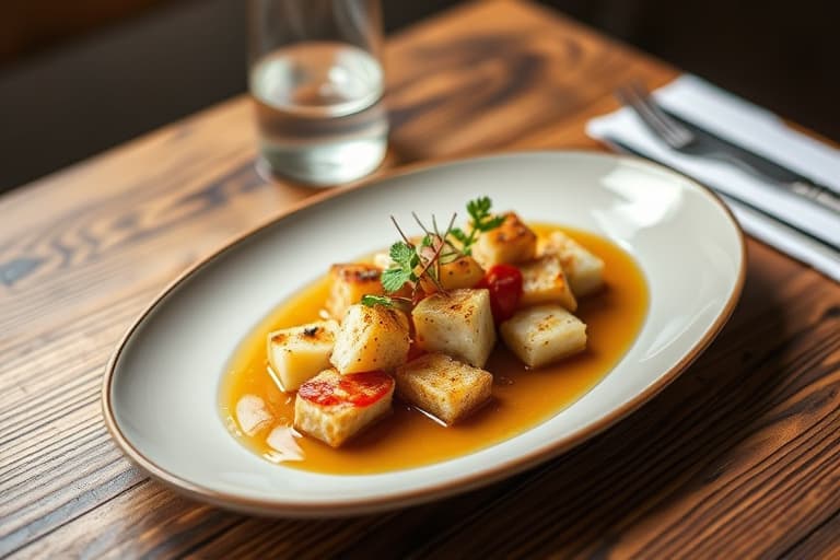 Pine-smøkt og lønnesirupsglassert villlaks