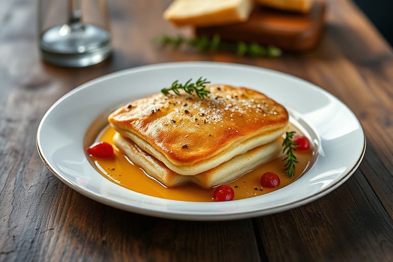 Kalveskiver med sopp og rosmarin