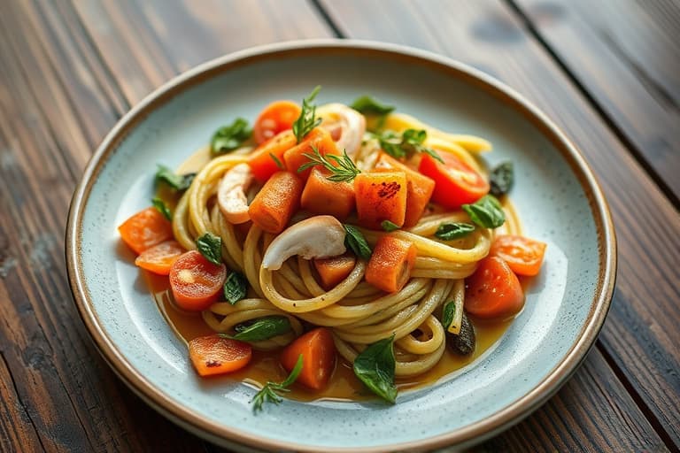 Sprø brødsmule-dressing med svisker