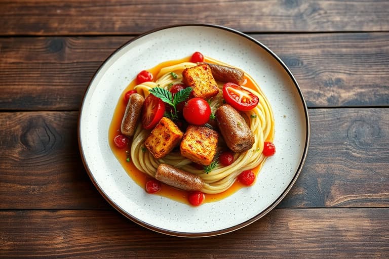 Tørket frukt og krydret kjøttdeigpai