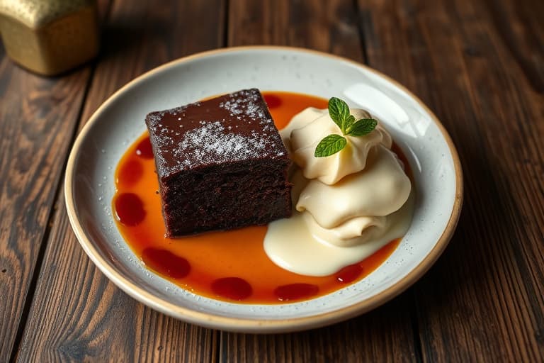 Varm sjokolade med vaniljekrem