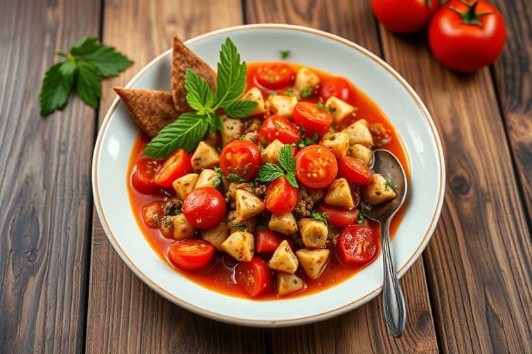 Libanesisk tomatsalsa