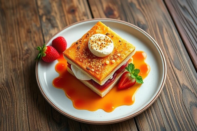 Jordbær Shortcake iskremstenger