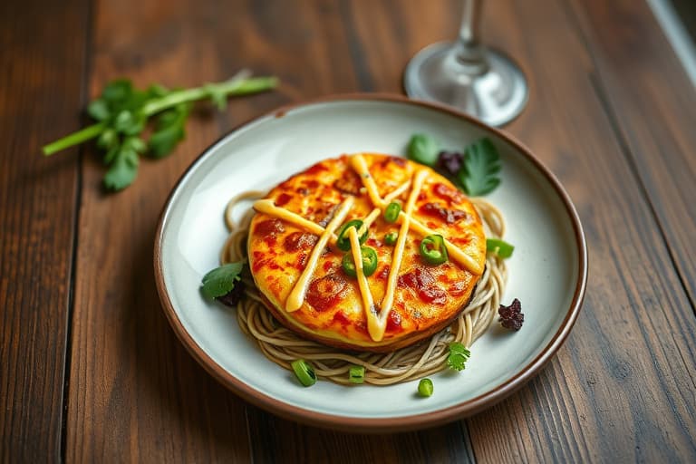 Jalapeño- og cheddarfrittata