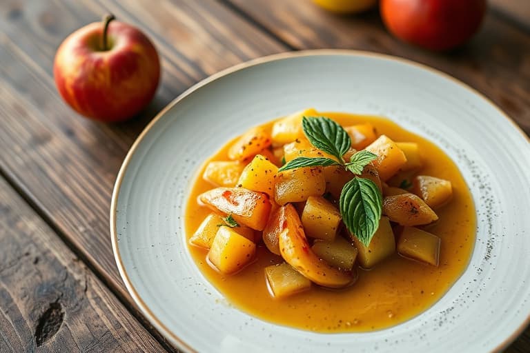 Fem-minutters krydret appelsinmarmelade