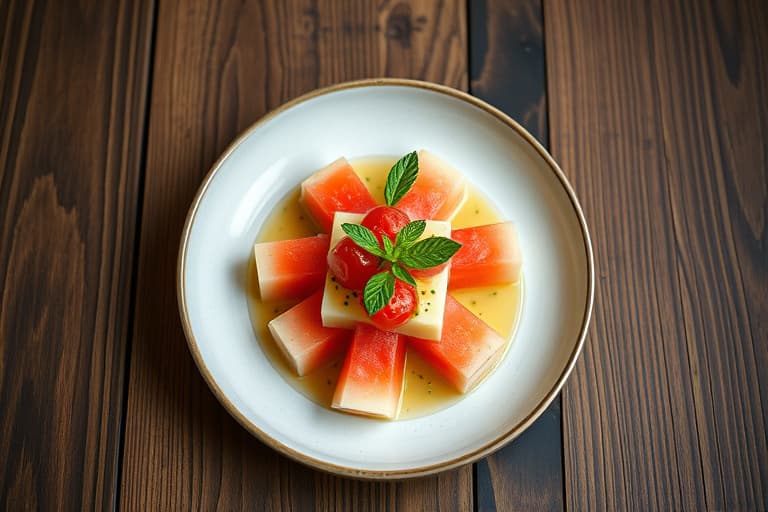 Vannmelon-ingefær Agua Fresca