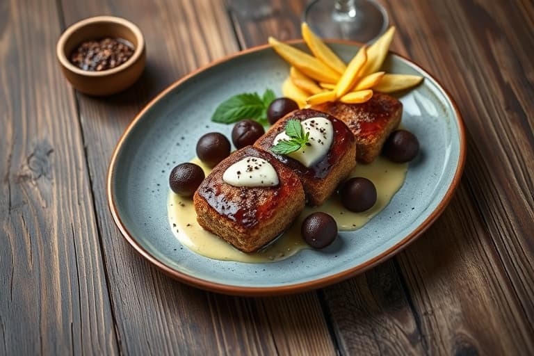 Krydret sjokolade- og valnøttkaker med store sjokoladebiter