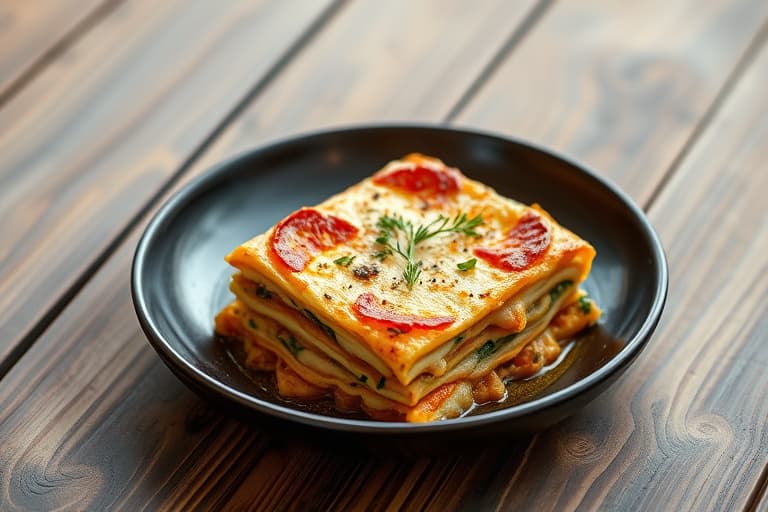 Ristet squashlasagne