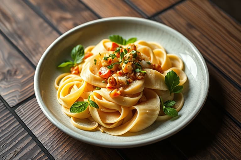 Kokos- og mangorisnudelsalat