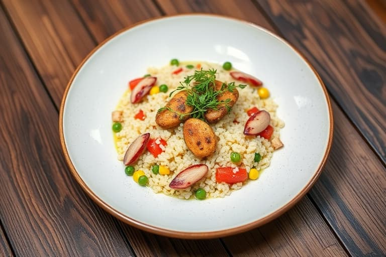 Enkel grønnsakscouscous