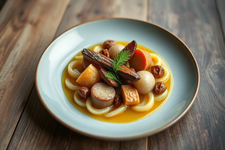 Hvitløkspurede poteter