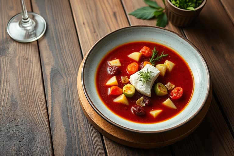 Rødbete- og fennikelsuppe