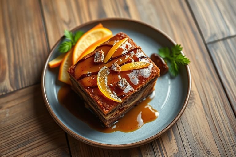 Brownie-bunn sitronkremkake