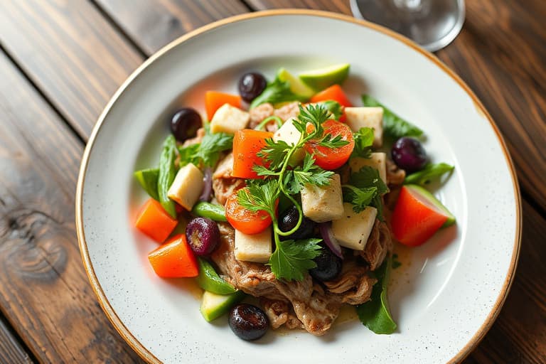 Kjernesalat og gulrotsalat