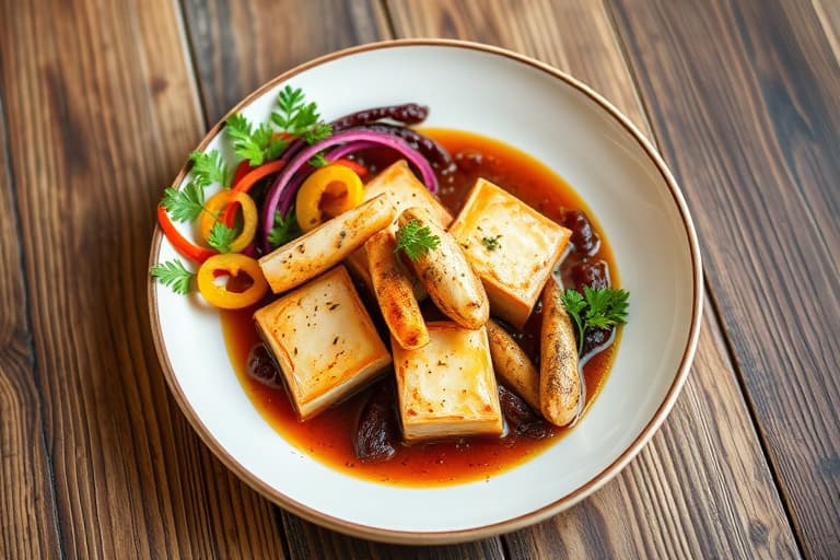 Lammebiffer i marokkansk stil