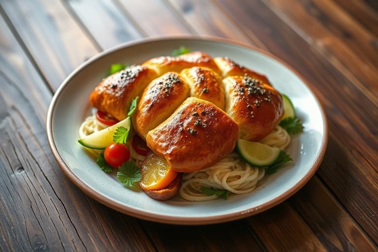 Hellige dag eple-rosin challah