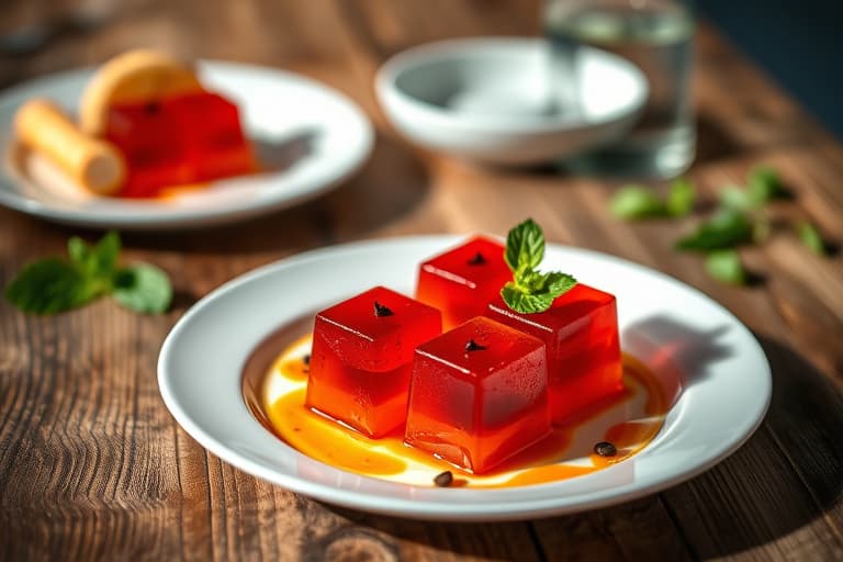 Blodappelsin Jell-O-shots