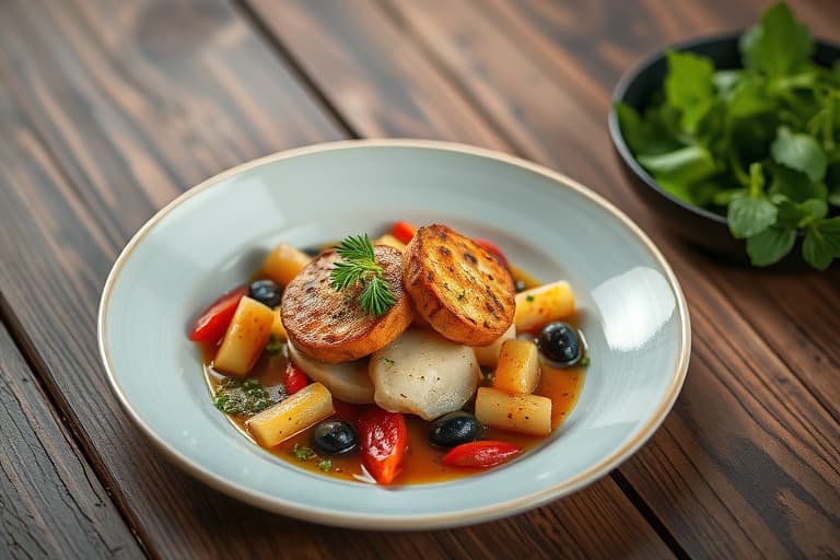 Provencalsk stekt kylling