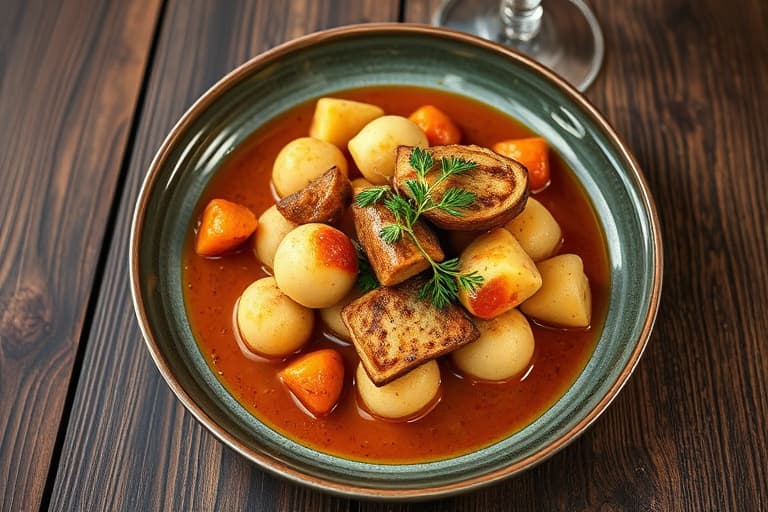 Karamelliserte pæretærter med kardemommekrem