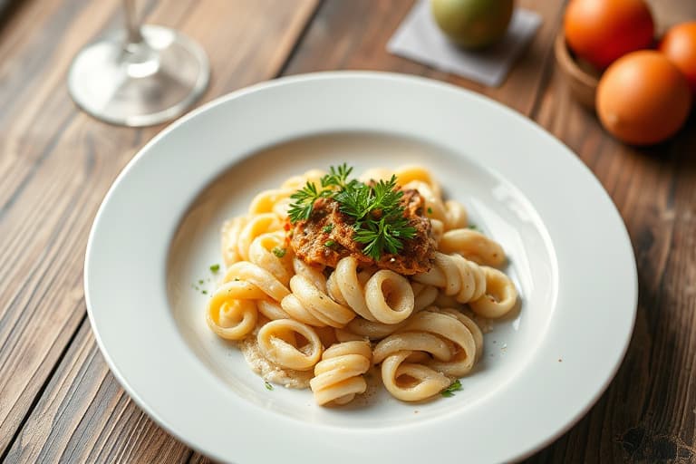 Oksehaleragu med semolinagnocchi