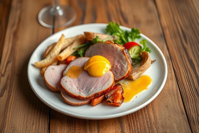 Ham O'Day med rye-aioli