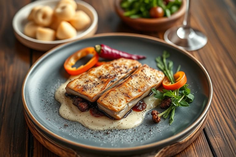 Grillet marinert indrefilet av storfe av typen sirloin flap