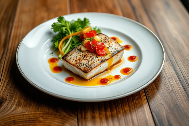 Grillet kylling med tricolorsalsa