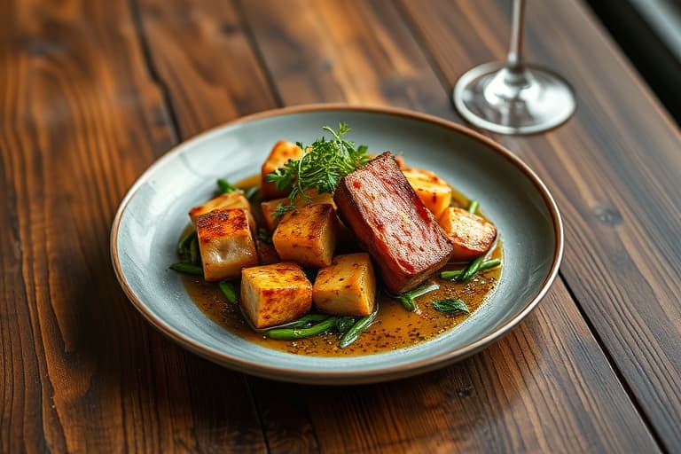 Vårens lam med grillede små artisjokker – Mr. Bean