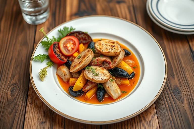 Ingefær- aprikos reker